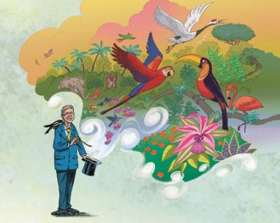 Profitez de l’univers de Alain Thomas à l’occasion de son exposition « La Sagesse des Oiseaux » !
